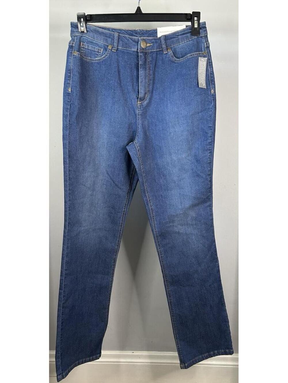 Christopher & Banks Barely Boot Relaxed Fit High Rise Jeans Women’s Size 8 30x32